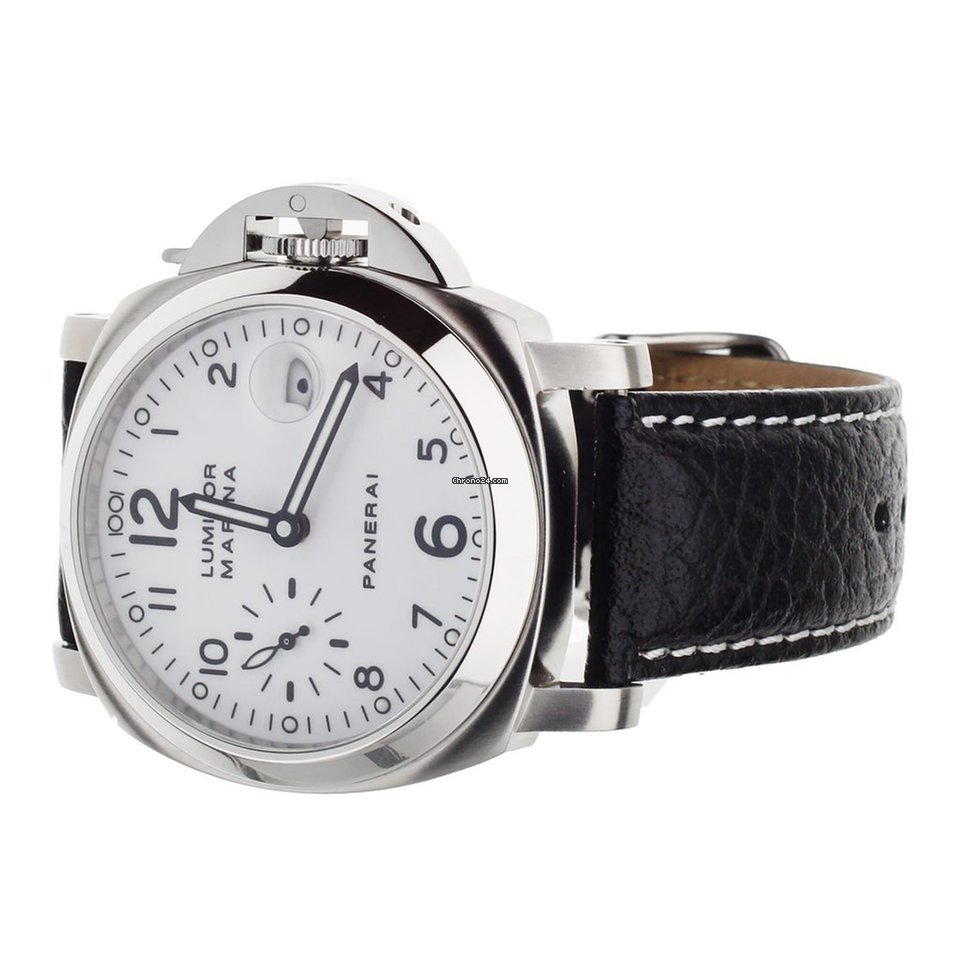 IMG_9081 Panerai Luminor Marina Automatic Mens watch Unisex Automatic Steel PAM49 Replica 4