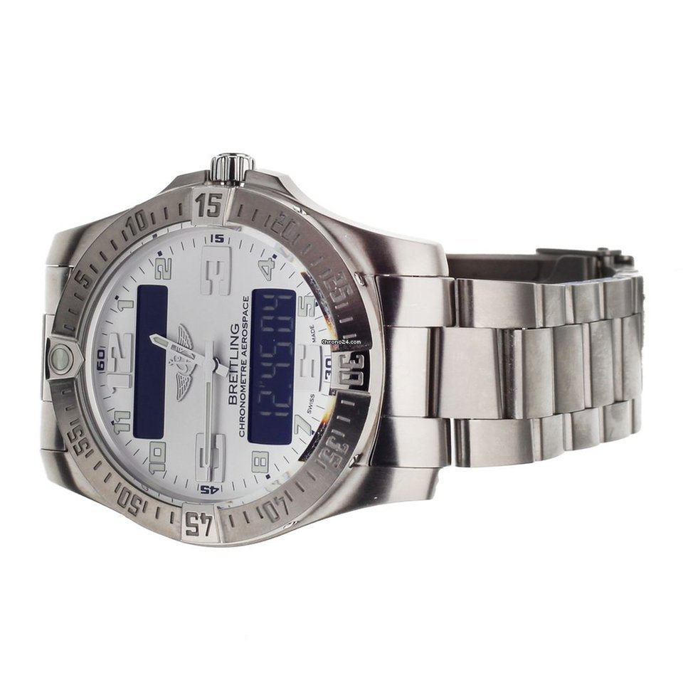 IMG_9081 Breitling Aerospace EVO Mens watch Unisex Quartz Titanium E79363 Replica 4
