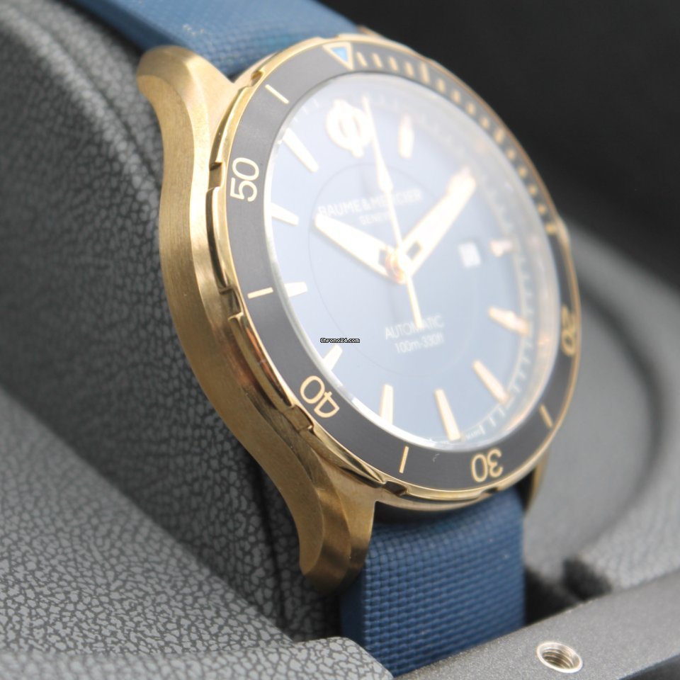 IMG_9081 Baume & Mercier Clifton Mens watch Unisex Automatic Bronze MOA10502 Replica 4