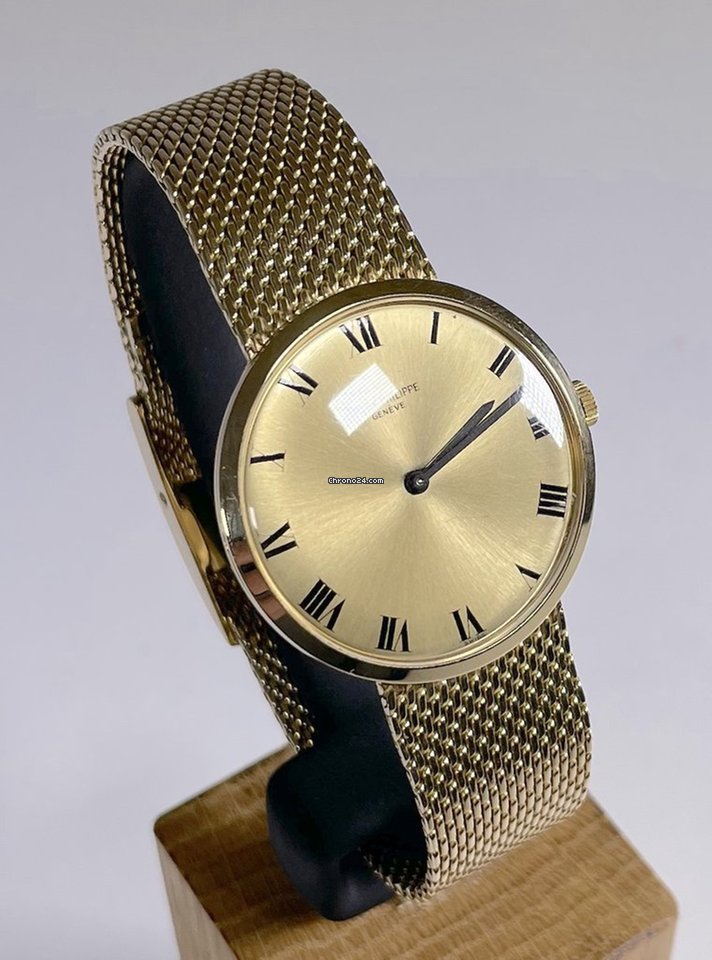 IMG_9081 Patek Philippe Calatrava Mens watch Unisex Manual winding 3562-1 Replica 4