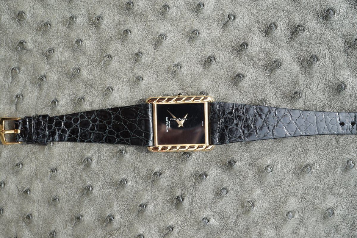 IMG_9081 Patek Philippe Gondolo Womens watch Manual winding Yellow gold 4386 Replica 4