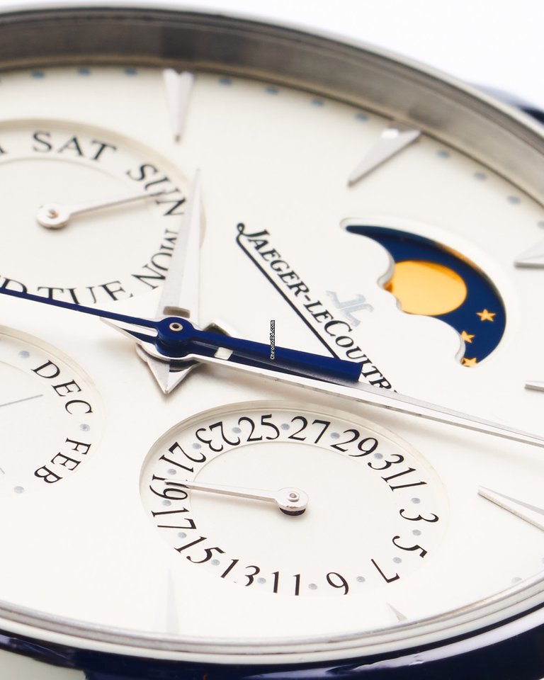 IMG_9081 Jaeger-LeCoultre Master Ultra Thin Perpetual Mens watch Unisex Automatic Steel Q130842J Replica 4