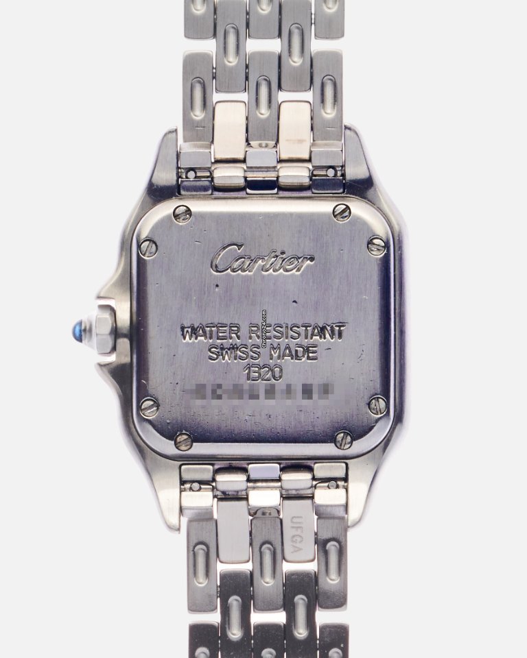IMG_9081 Cartier Panthere Womens watch Quartz Steel 1320 Replica 4