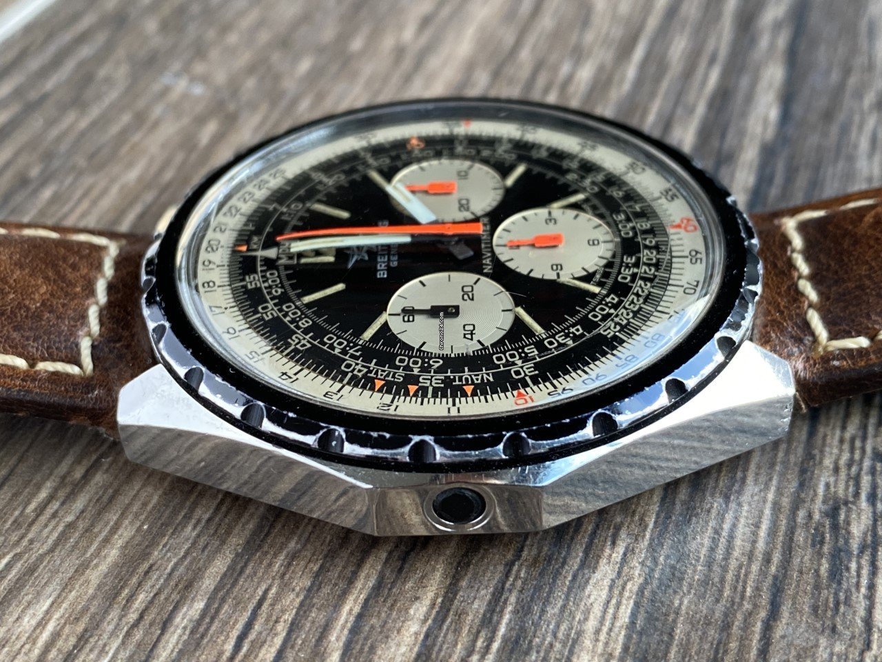 IMG_9081 Breitling Navitimer Mens watch Unisex Manual winding Steel 0816 Replica 4