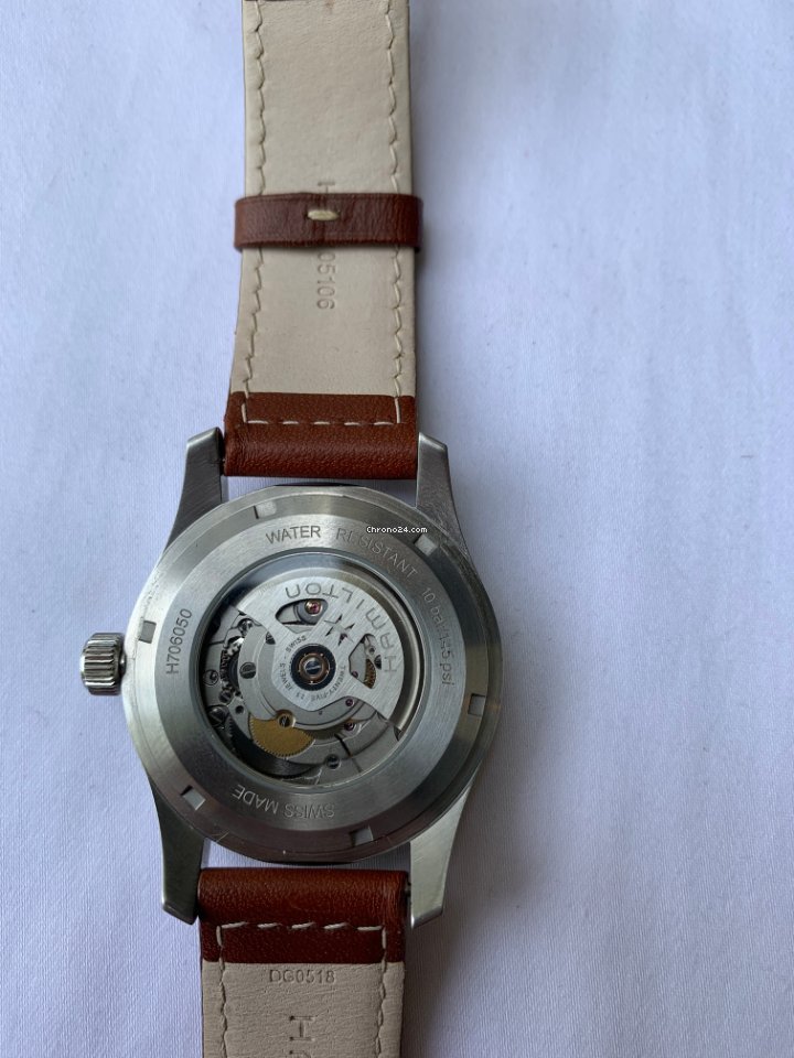 IMG_9081 Hamilton Khaki Field Mens watch Unisex Automatic Steel H70555533 Replica 4