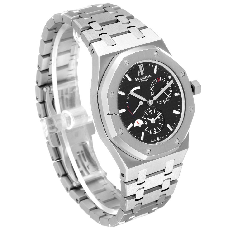IMG_9081 Audemars Piguet Royal Oak Dual Time Mens watch Unisex Automatic 26120ST.00.1220ST.03 Replica 4