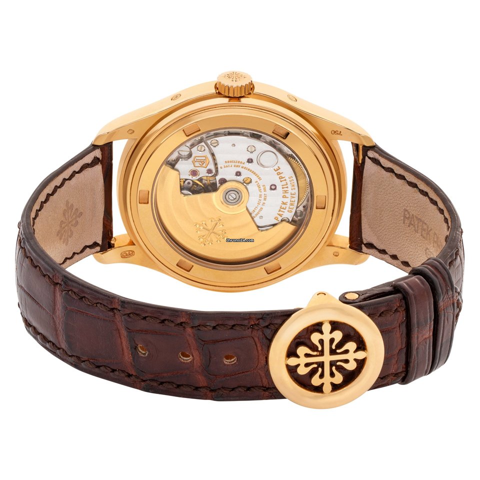 Patek Philippe Annual Calendar Mens watch Unisex Automatic Rose gold 5146R Replica 4