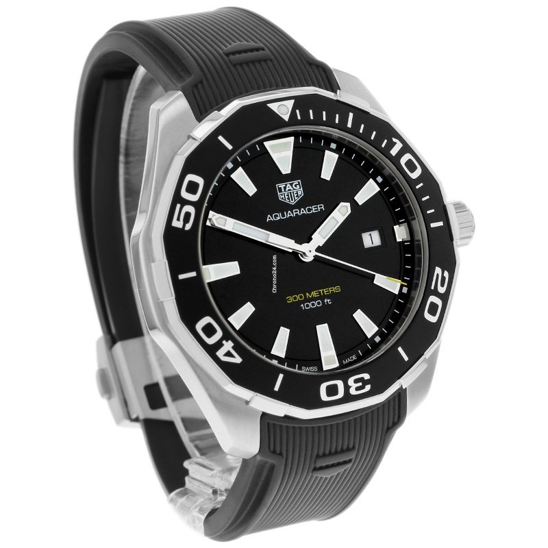 IMG_9081 TAG Heuer Aquaracer Mens watch Unisex Steel WAY101A Replica 4