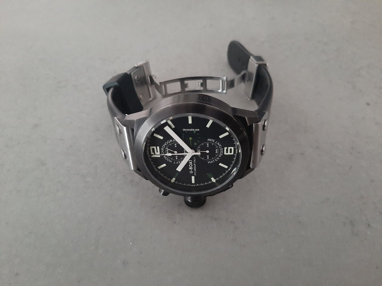 IMG_9081 U-Boat Mens watch Unisex Quartz U-CN48 Replica 4