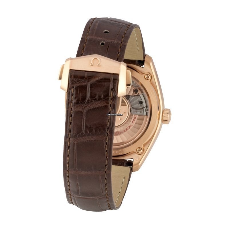 IMG_9081 Omega Globemaster Mens watch Unisex Automatic Rose gold 130.53.39.21.02.001 Replica 4