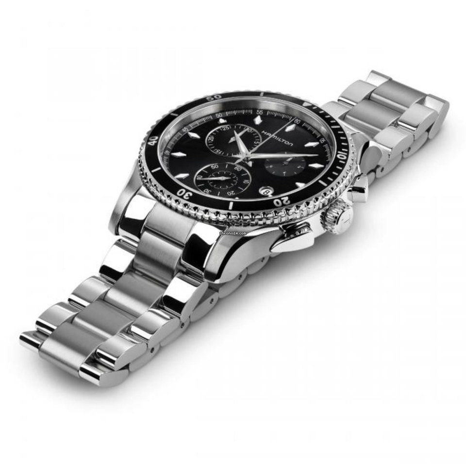 Hamilton Jazzmaster Seaview Mens watch Unisex Quartz Steel H37512131 Replica 4