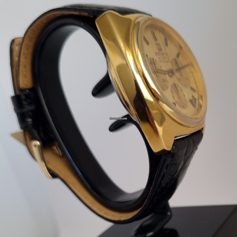 IMG_9081 Zenith El Primero Chronograph Mens watch Unisex Automatic Gold Steel 20.0210.415 Replica 4