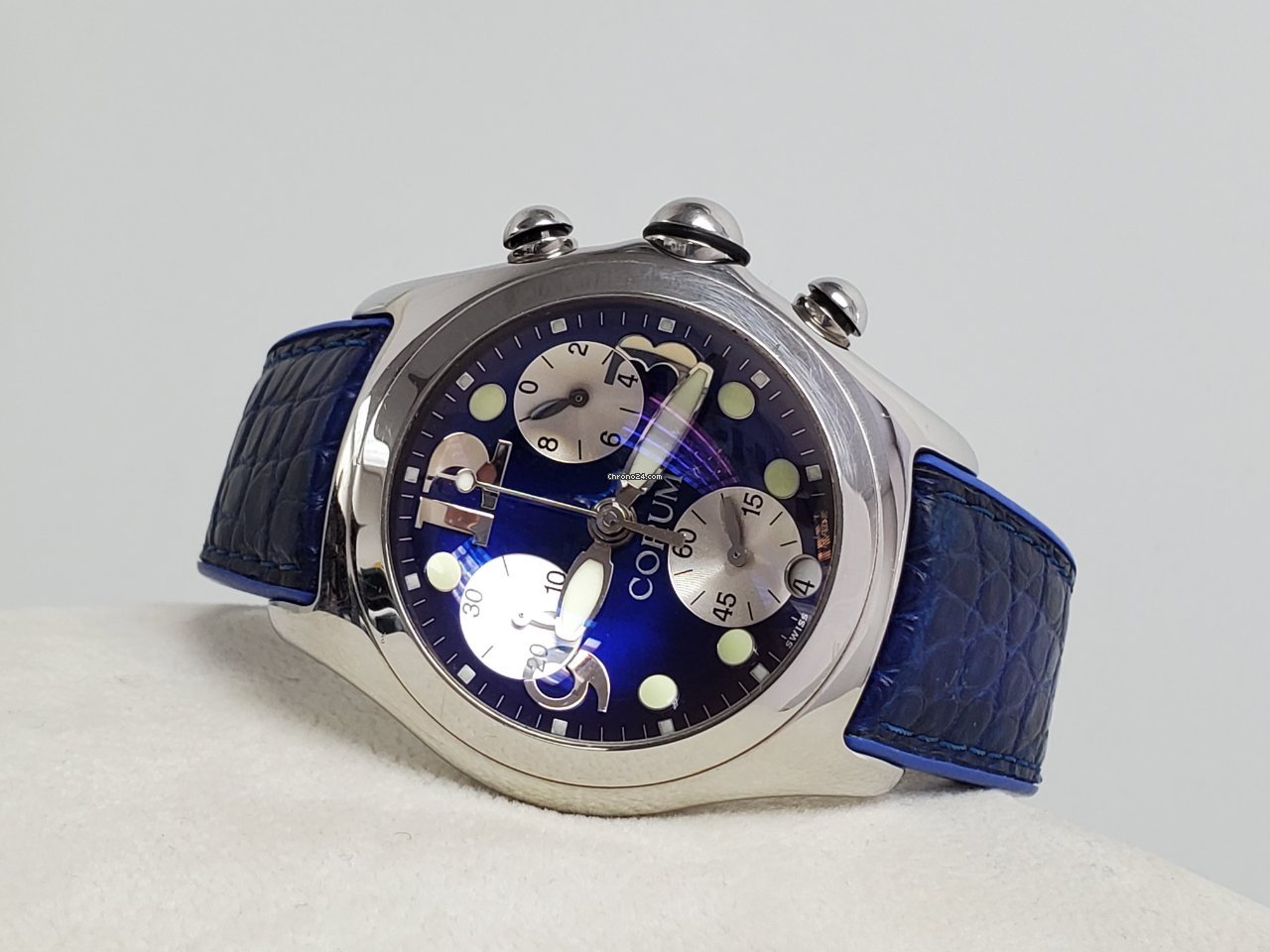 IMG_9081 Corum Bubble Mens watch Unisex Quartz Steel 396.150.20 Replica 4