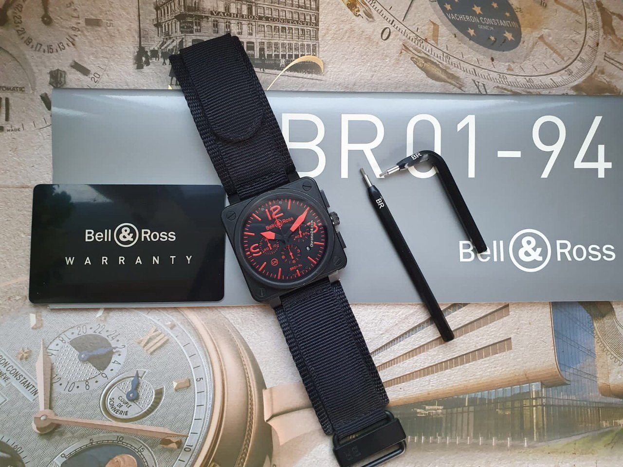 IMG_9081 Bell & Ross BR 01-94 Chronographe Automatic Steel BR 01-94-S Replica 4