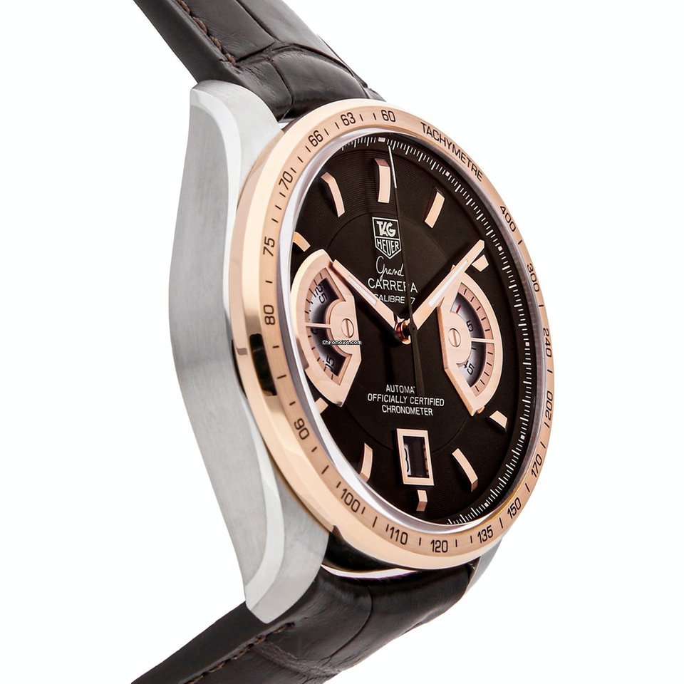 IMG_9081 TAG Heuer Grand Carrera Mens watch Unisex Automatic Steel CAV515C.FC6231 Replica 4