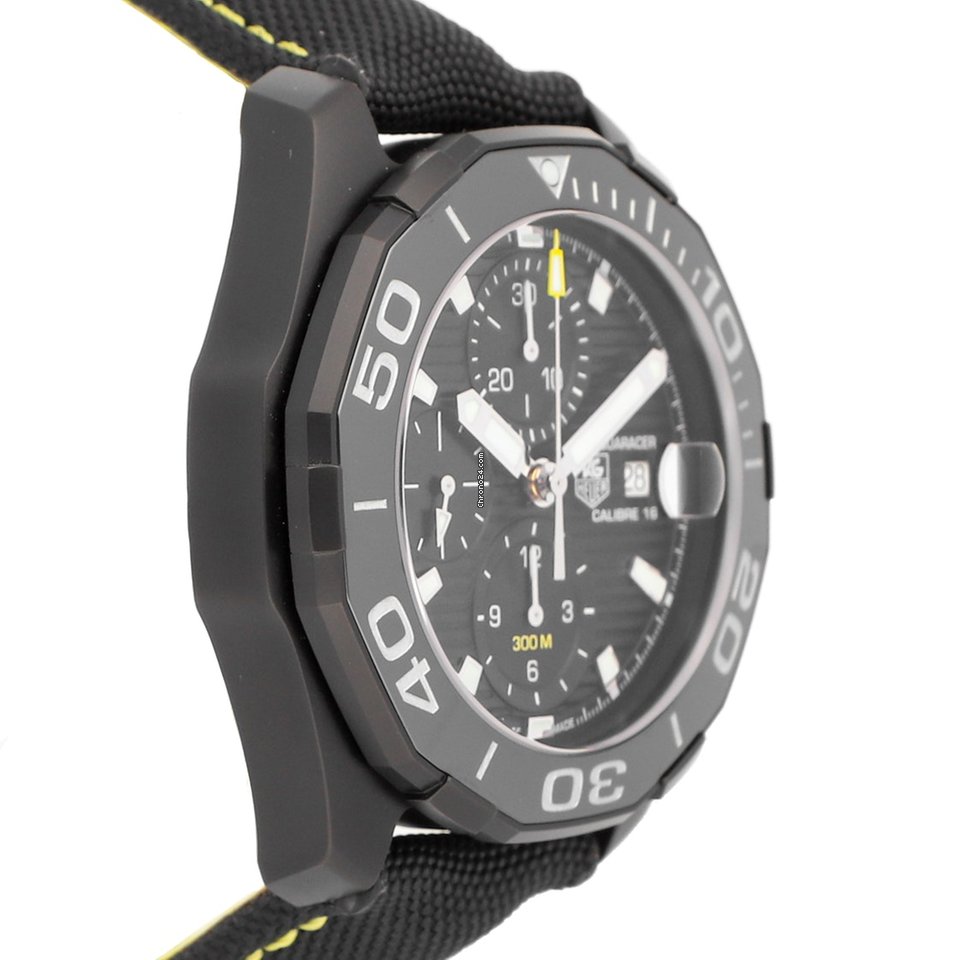 IMG_9081 TAG Heuer Aquaracer 300M Mens watch Unisex Automatic Titanium CAY218A.FC6361 Replica 4