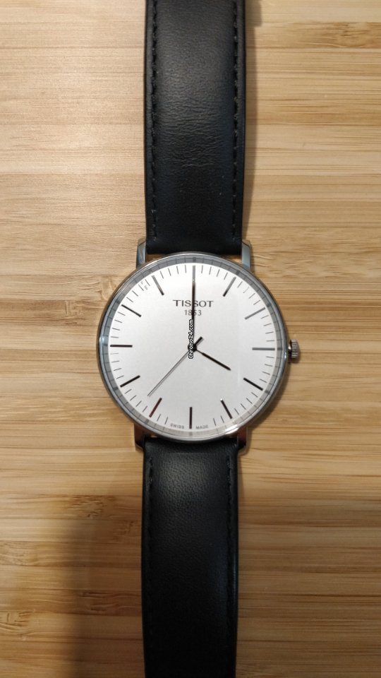IMG_9081 Tissot T-Classic Mens watch Unisex Quartz Steel T1096101603100 Replica 4