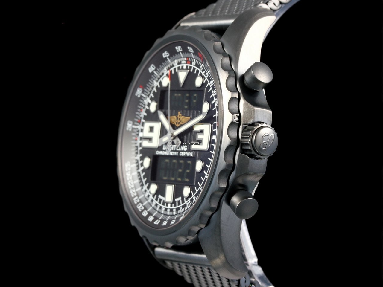 IMG_9081 Breitling Chronospace Mens watch Unisex Quartz Steel M7836522 L521 Replica 4