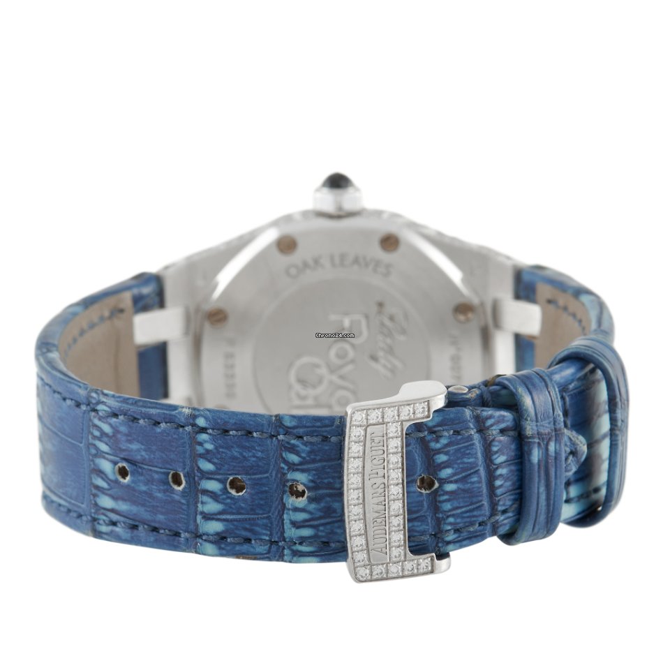IMG_9081 Audemars Piguet Royal Oak Lady Mens watch Unisex Quartz White gold 67607BC.ZZ.D001SU.01 Replica 4