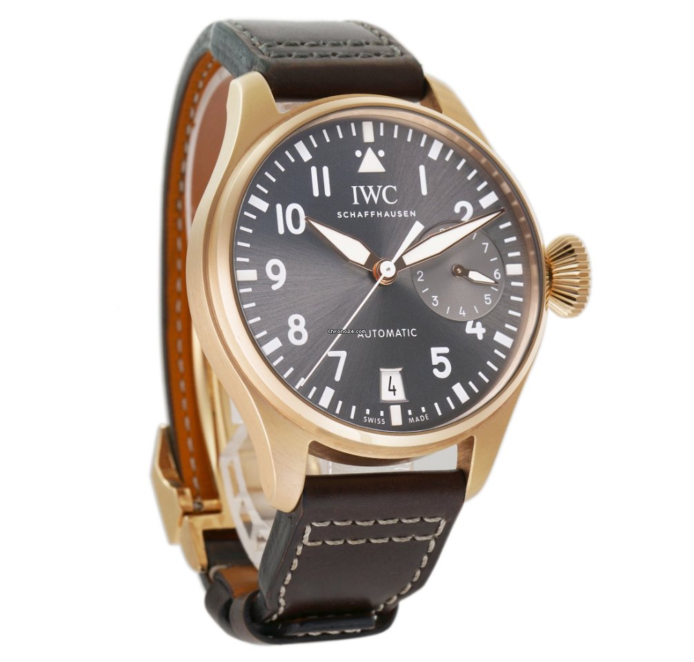 IMG_9081 IWC Big Pilot Automatic Rose gold IW500917 Replica 4