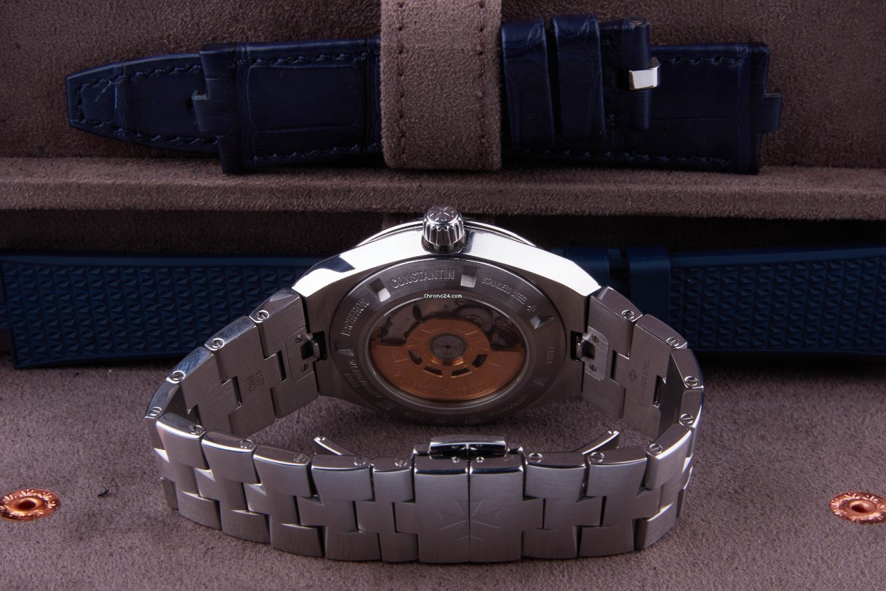 IMG_9081 Vacheron Constantin Overseas Mens watch Unisex Automatic Steel 2300V 100A-B170 Replica 4