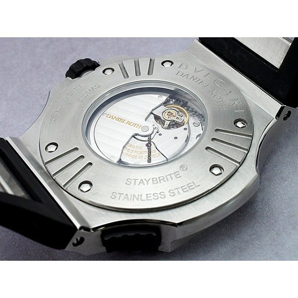 IMG_9081 Bulgari Automatic Steel BRE56SCHS Replica 4