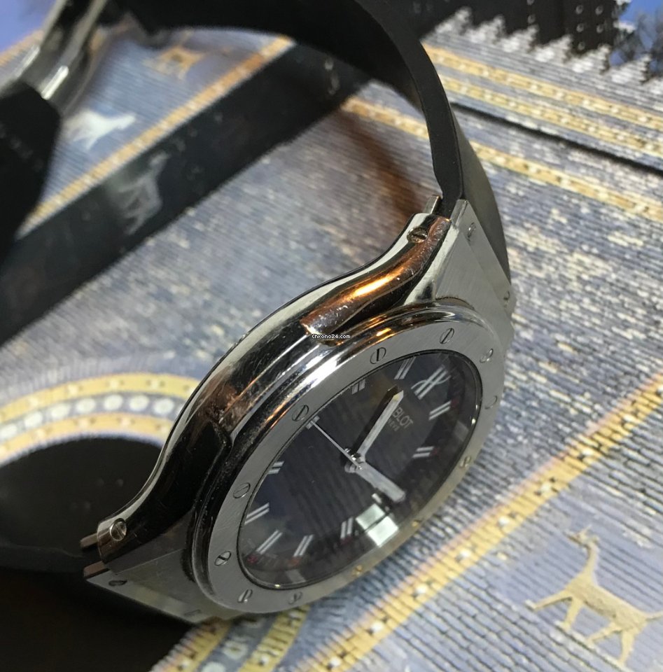 Hublot Mens watch Unisex Quartz Steel B1905.1 Replica 4