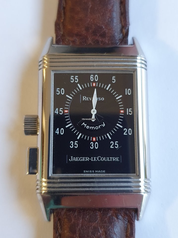 IMG_9081 Jaeger-LeCoultre Reverso Memory Mens watch Unisex Manual winding 255.8.82 Replica 4