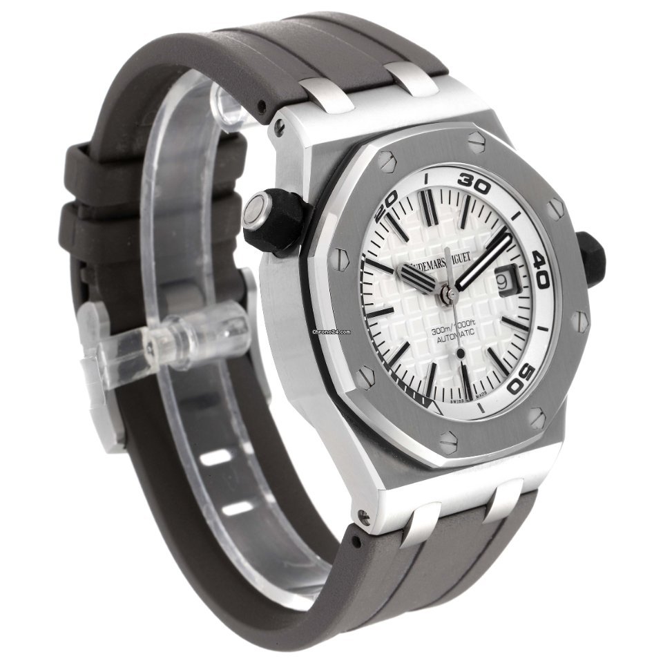 Audemars Piguet Royal Oak Offshore Diver Mens watch Unisex Automatic Steel 15710ST.00.A002CA.02 Replica 4