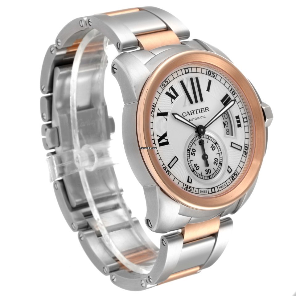 Cartier Calibre de Cartier Diver Mens watch Unisex Automatic Steel W7100036 Replica 4