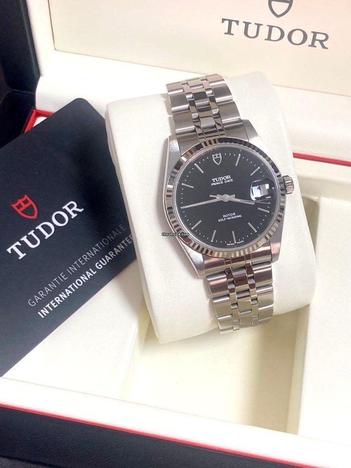 IMG_9081 Tudor Prince Date Mens watch Unisex Automatic Steel 74034 Replica 4