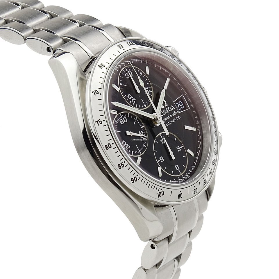 IMG_9081 Omega Speedmaster Date Mens watch Unisex Automatic Steel 3813.50.00 Replica 4