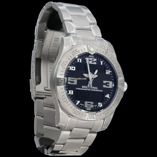IMG_9081 Breitling Aerospace EVO Mens watch Unisex Quartz Titanium E79363101B1E1 Replica 4