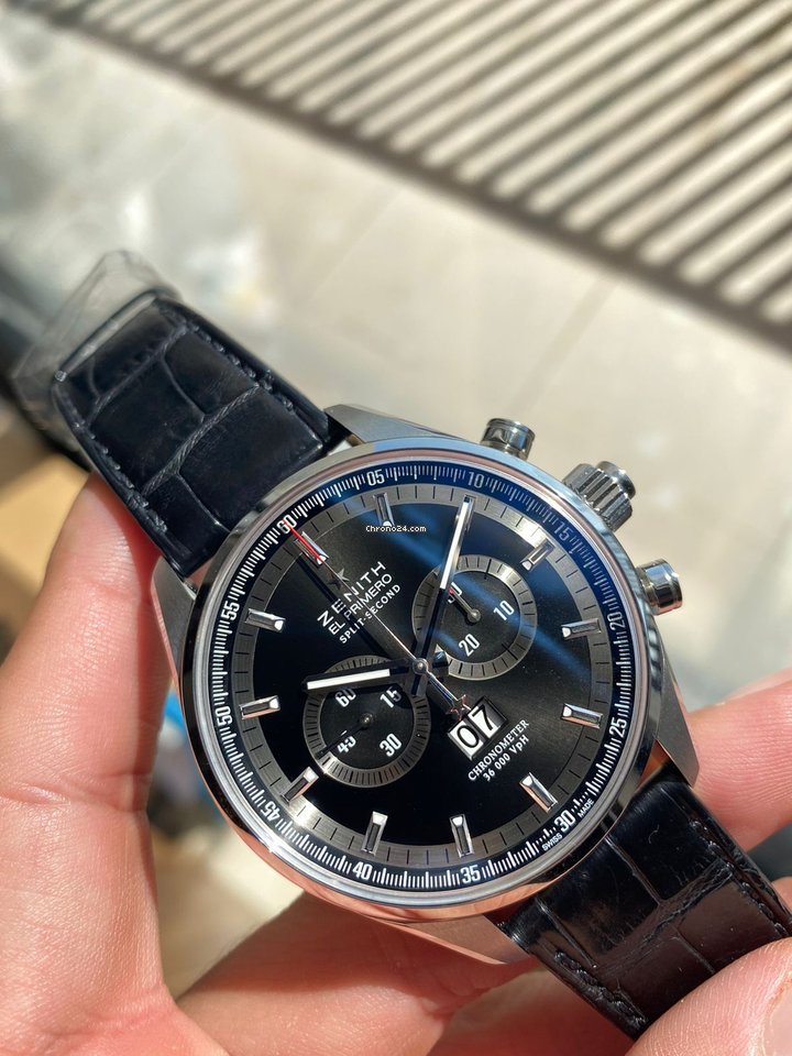 IMG_9081 Zenith El Primero Mens watch Unisex Automatic Steel 03.2050.4026 91.C714 Replica 4