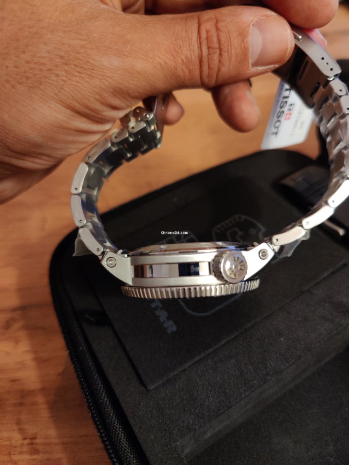 IMG_9081 Tissot Seastar 1000 Mens watch Unisex Automatic Steel T1206141104100 Replica 4
