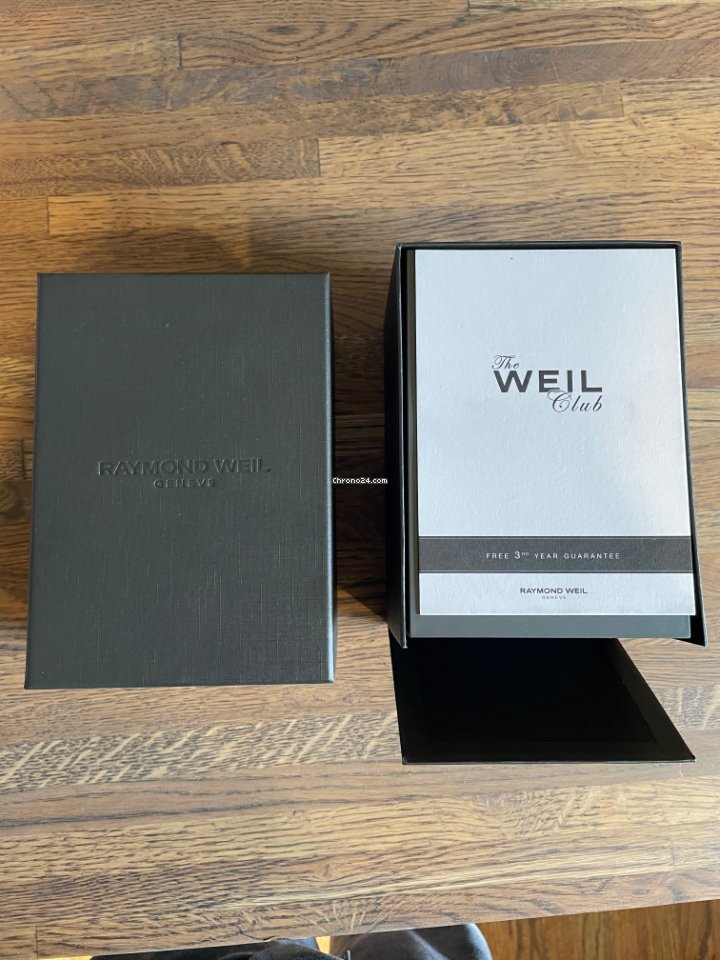 Raymond Weil Parsifal Mens watch Unisex Quartz Steel 5580-STP-00308 Replica 4