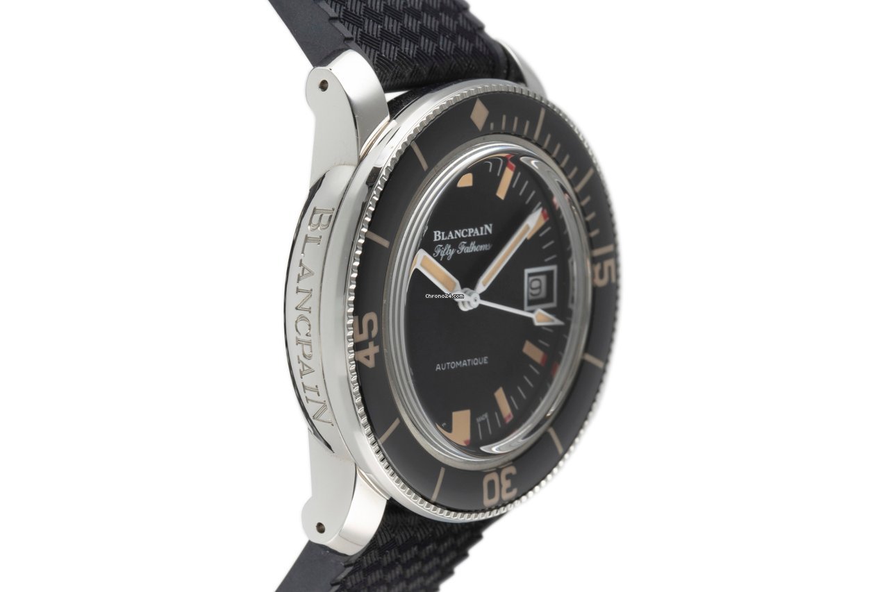 IMG_9081 Blancpain Fifty Fathoms Mens watch Unisex Automatic Steel 5008B-1130-B52A Replica 4