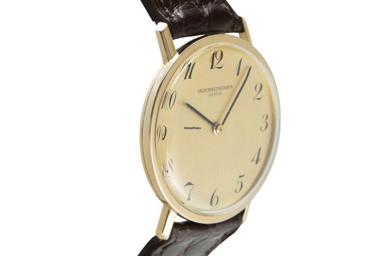 IMG_9081 Vacheron Constantin Patrimony Mens watch Unisex Manual winding Yellow gold 7811 Replica 4