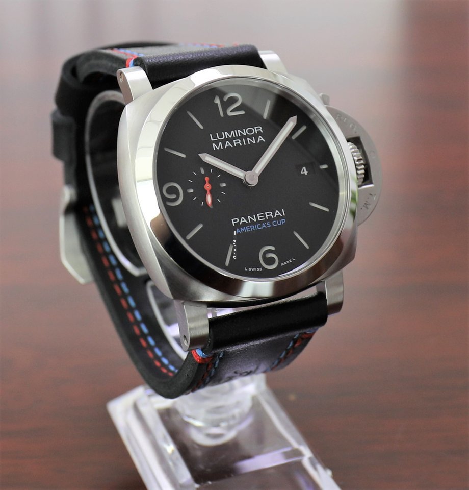 IMG_9081 Panerai Luminor 1950 Mens watch Unisex Automatic Steel PAM 00727 Replica 4