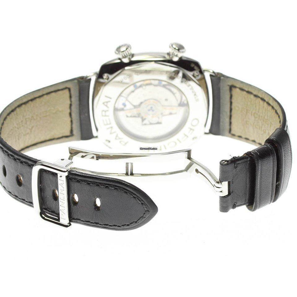 Panerai Radiomir GMT Mens watch Unisex Manual winding Steel PAM00184 Replica 4