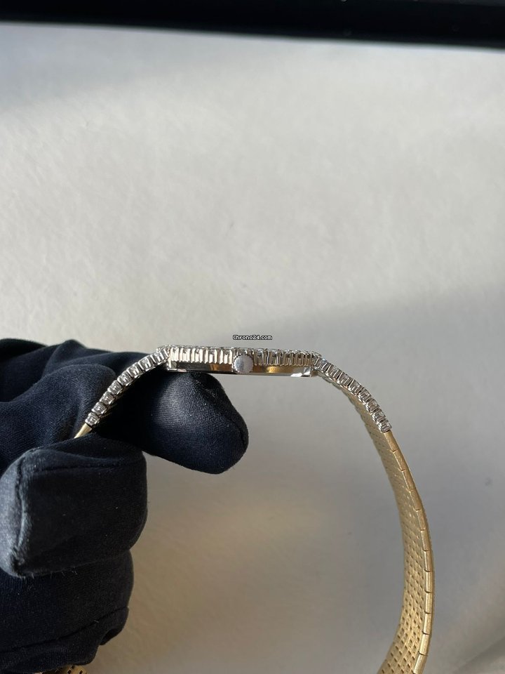 IMG_9081 Piaget Mens watch Unisex Manual winding Yellow gold 9637 Replica 4