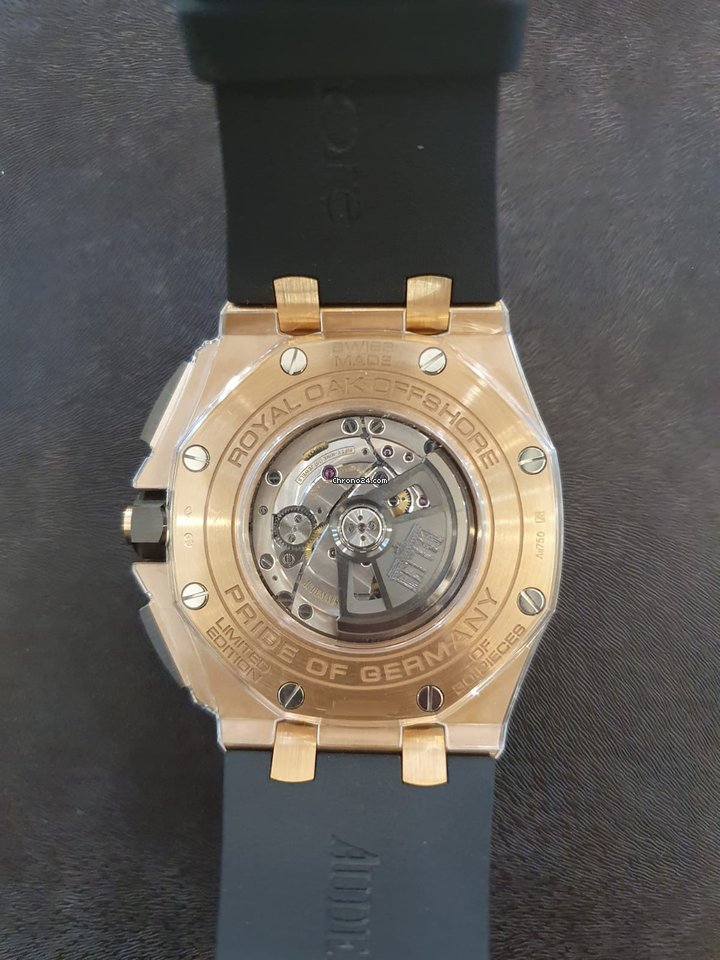 IMG_9081 Audemars Piguet Royal Oak Offshore Mens watch Unisex Automatic Rose gold 26416RO.OO.A002CA.01 Replica 4
