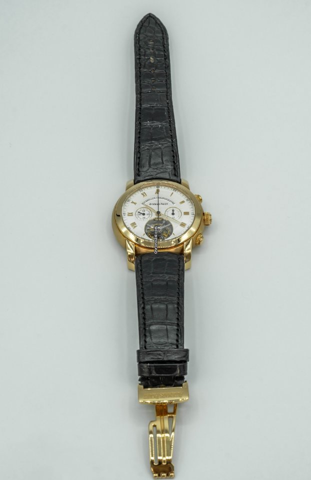 IMG_9081 Audemars Piguet Jules Audemars Mens watch Unisex Manual winding Rose gold 26010or.oo.d088cr.01 Replica 4