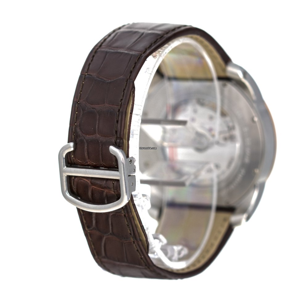 IMG_9081 Cartier Calibre de Cartier Mens watch Unisex Automatic Gold Steel W7100039 3389 Replica 4