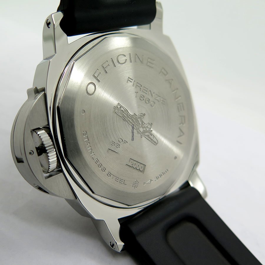 IMG_9081 Panerai Special Editions Mens watch Unisex Manual winding Steel PAM 390 Replica 4
