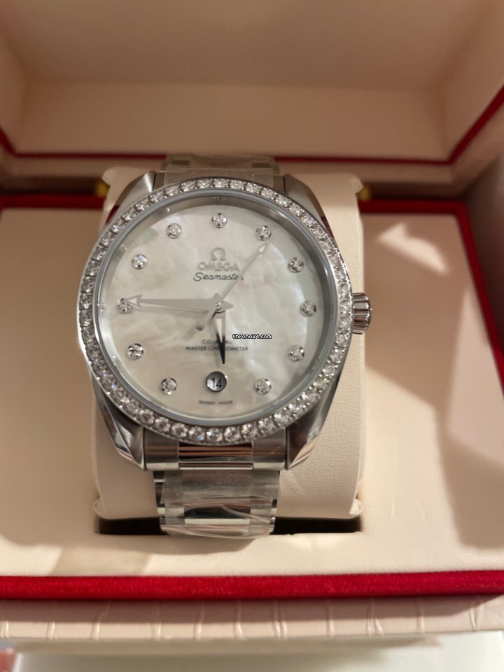 Omega Seamaster Aqua Terra Womens watch Automatic Steel 220.15.38.20.55.001 Replica 4