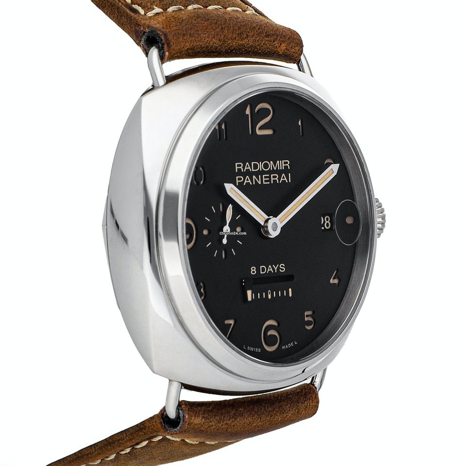 Panerai Special Editions Mens watch Unisex Manual winding Steel PAM00408 Replica 4