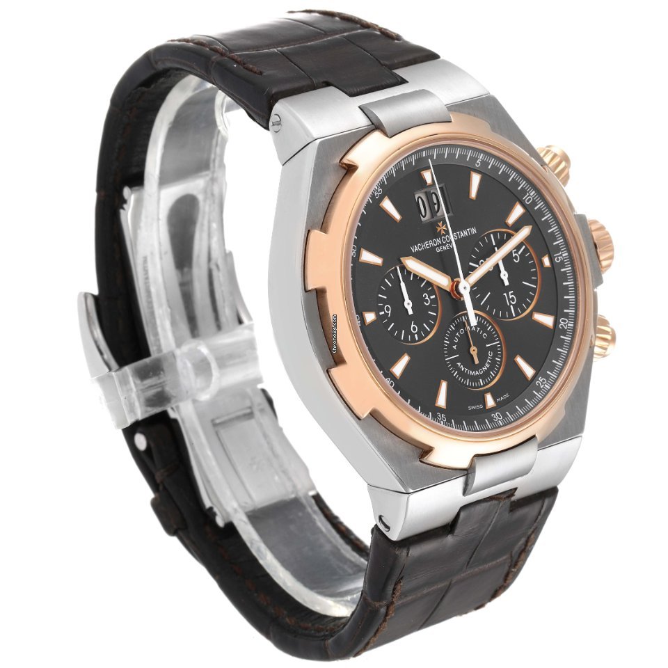 IMG_9081 Vacheron Constantin Overseas Chronograph Mens watch Unisex Automatic Steel 49150 Replica 4
