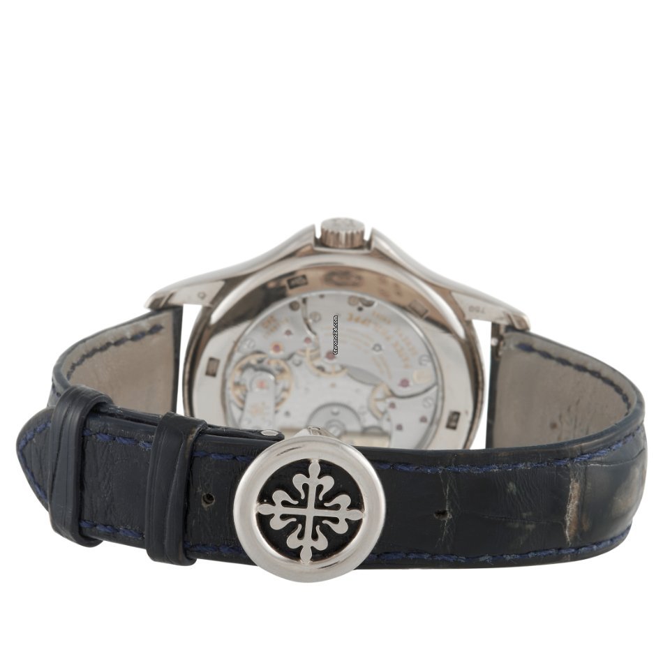 IMG_9081 Patek Philippe World Time Mens watch Unisex Automatic White gold 5130G-001 Replica 4