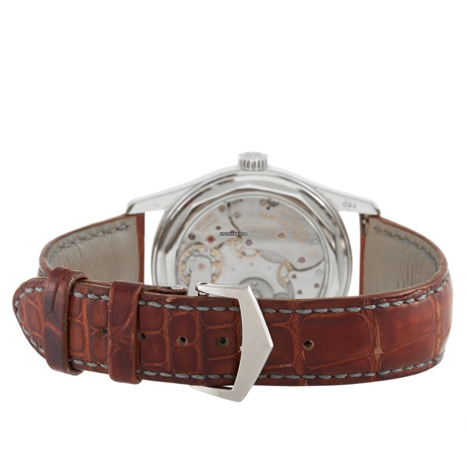 IMG_9081 Patek Philippe Calatrava Mens watch Unisex Automatic White gold 6000G Replica 4